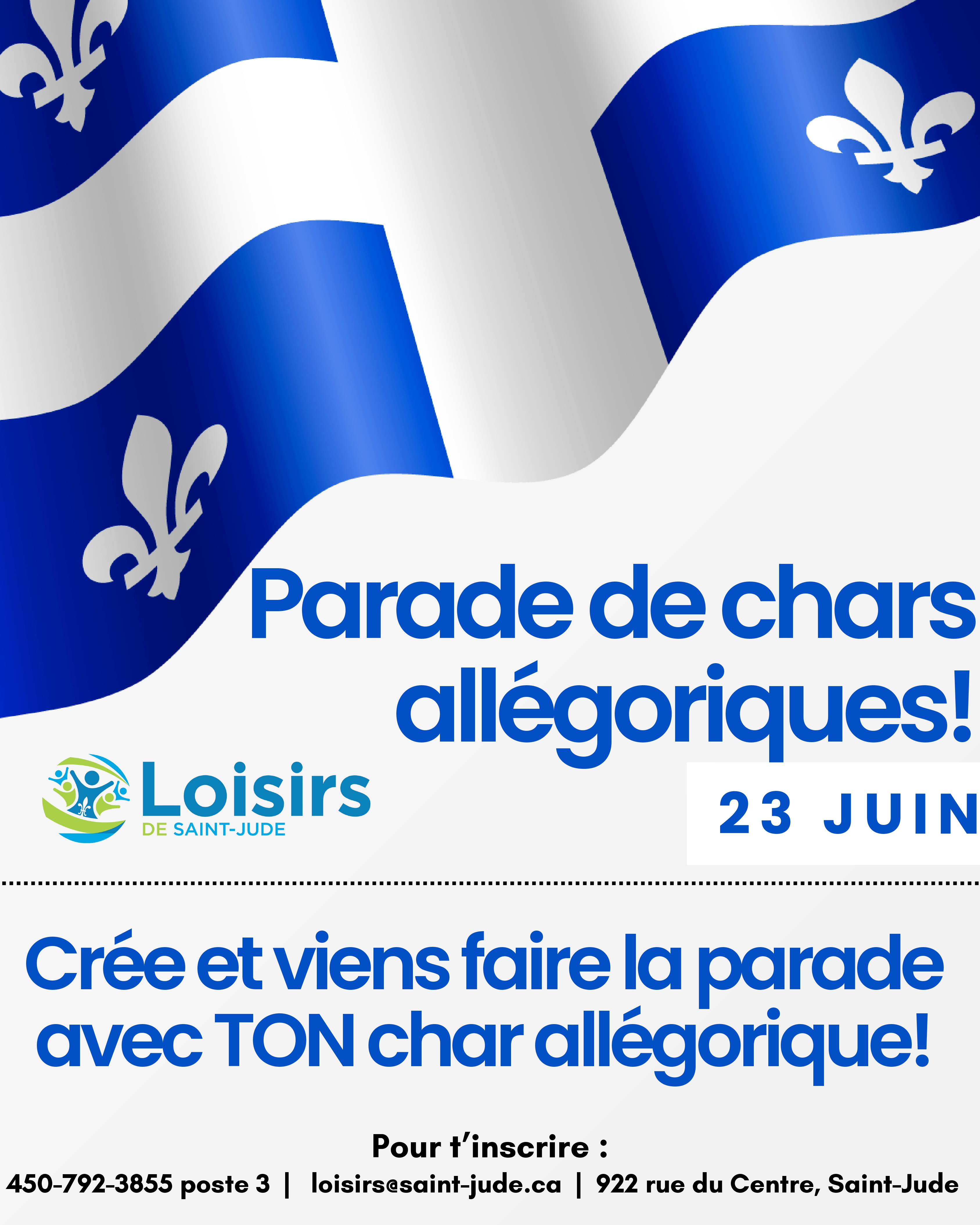 Char alégorique - pour la St-Jean